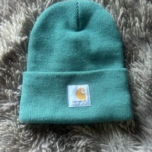 Carhartt Teal Knit Beanie